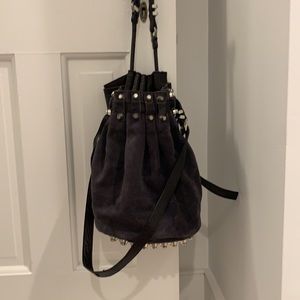 Alexander Wang Diego Bucket Back (Suede & leather)
